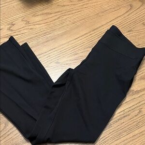 Slim Factor Black Flare Pants